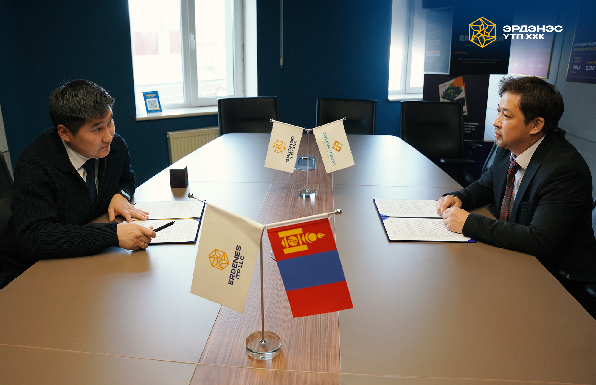 “ЭРДЭНЭС ҮТП” ХХК, ХУВИЙН ХЭВШЛИЙН ТӨЛӨӨЛЛҮҮДТЭЙ ХаМТЫН АЖИЛЛГААНЫ САНАМЖ БИЧИГ БАЙГУУЛЛАА